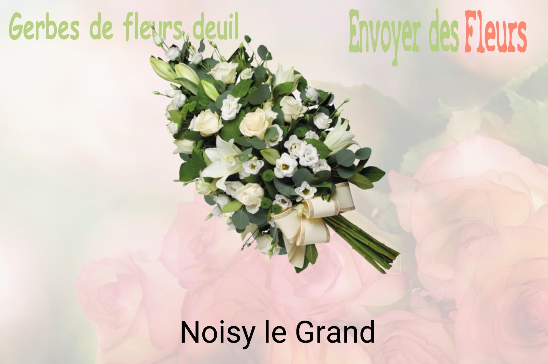 Gerbe de fleurs de deuil livrée à Noisy-le-Grand